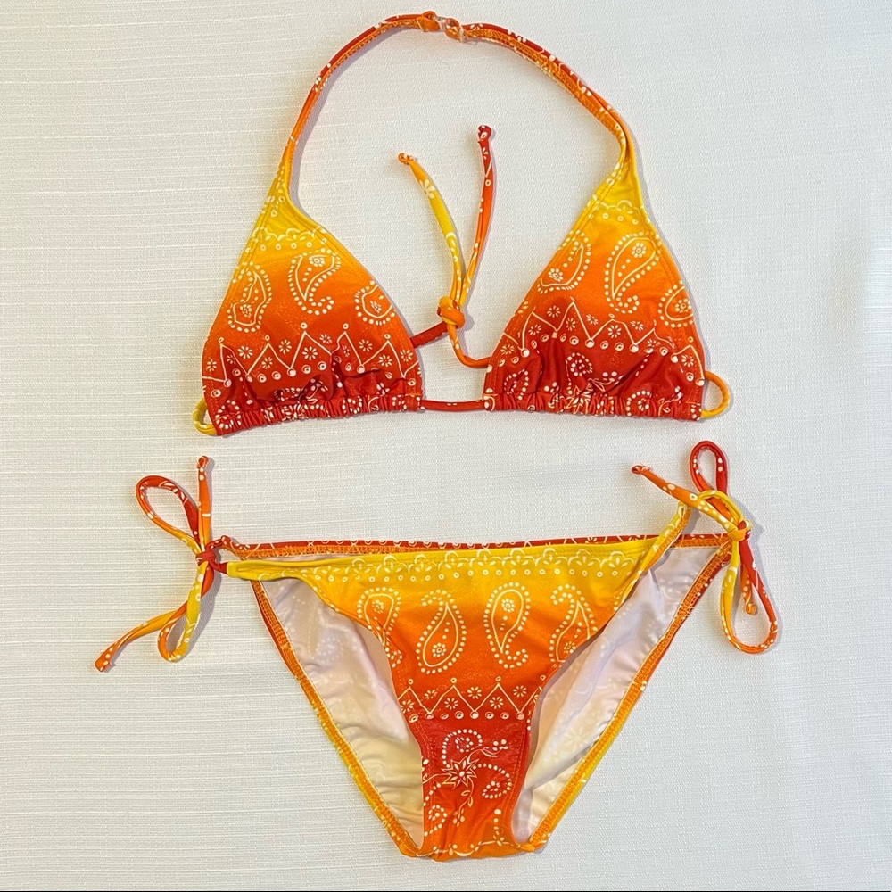 Sunset Bikini Size Large Never Worn